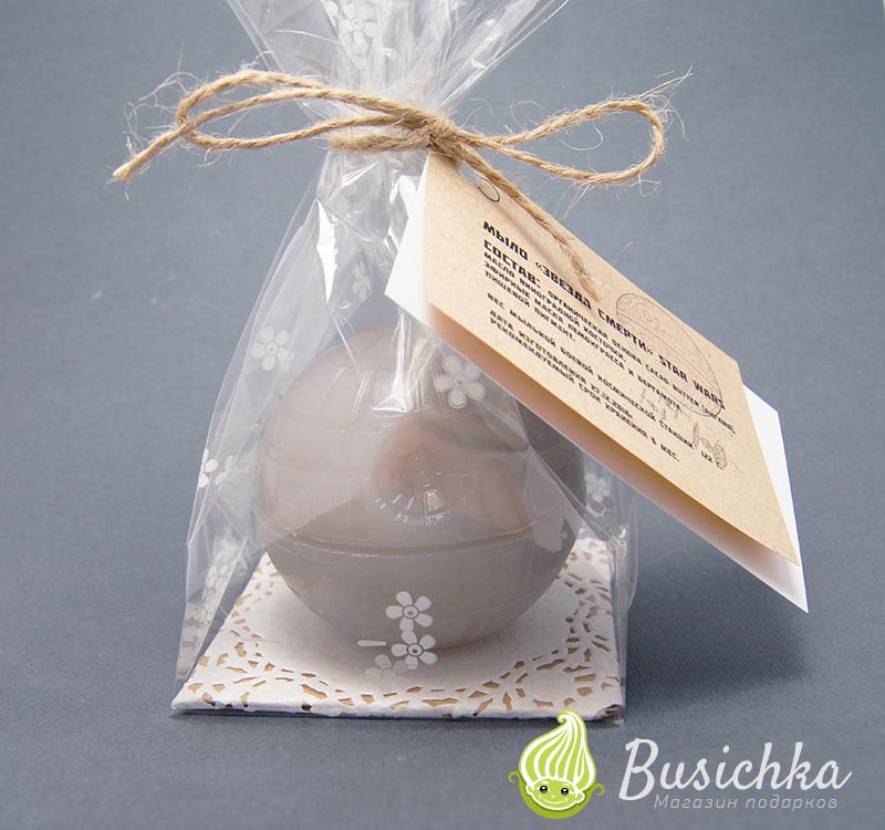 мыло звезда смерти в сером цвете